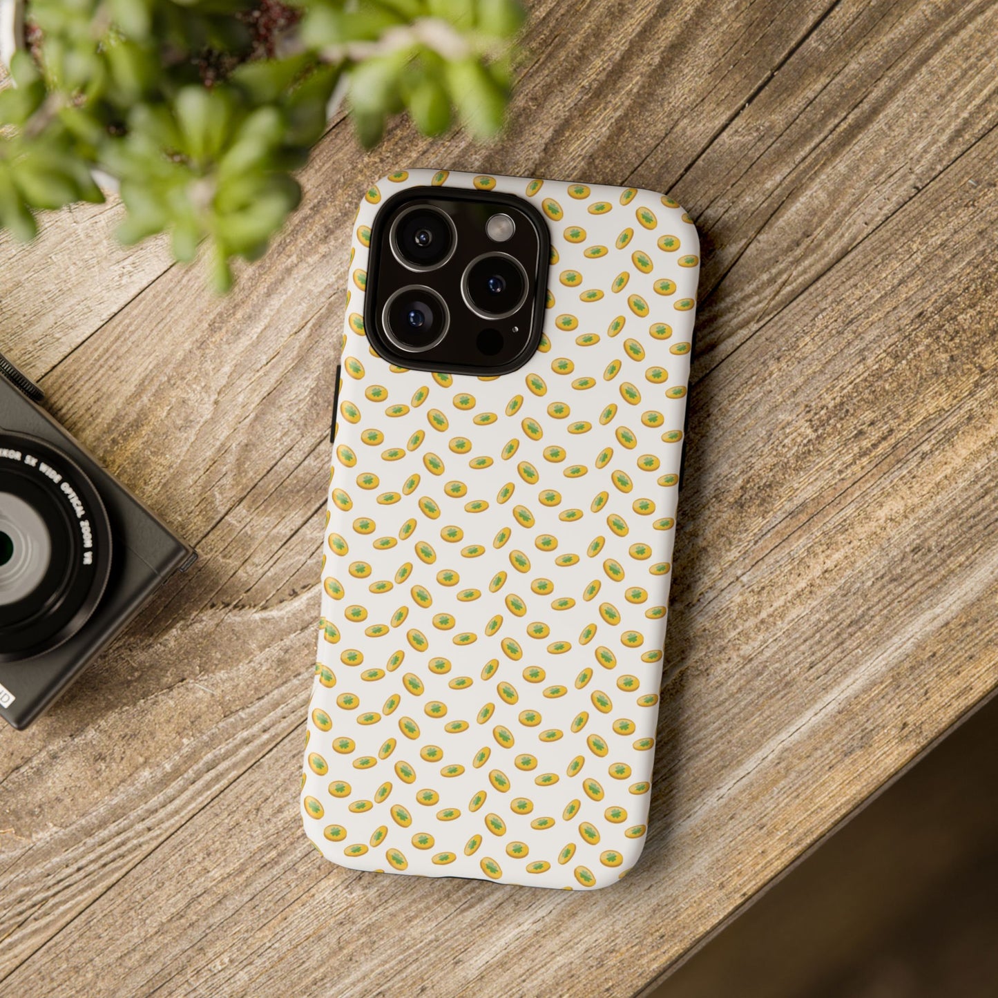 Phone Case Coins Pattern Tough Case