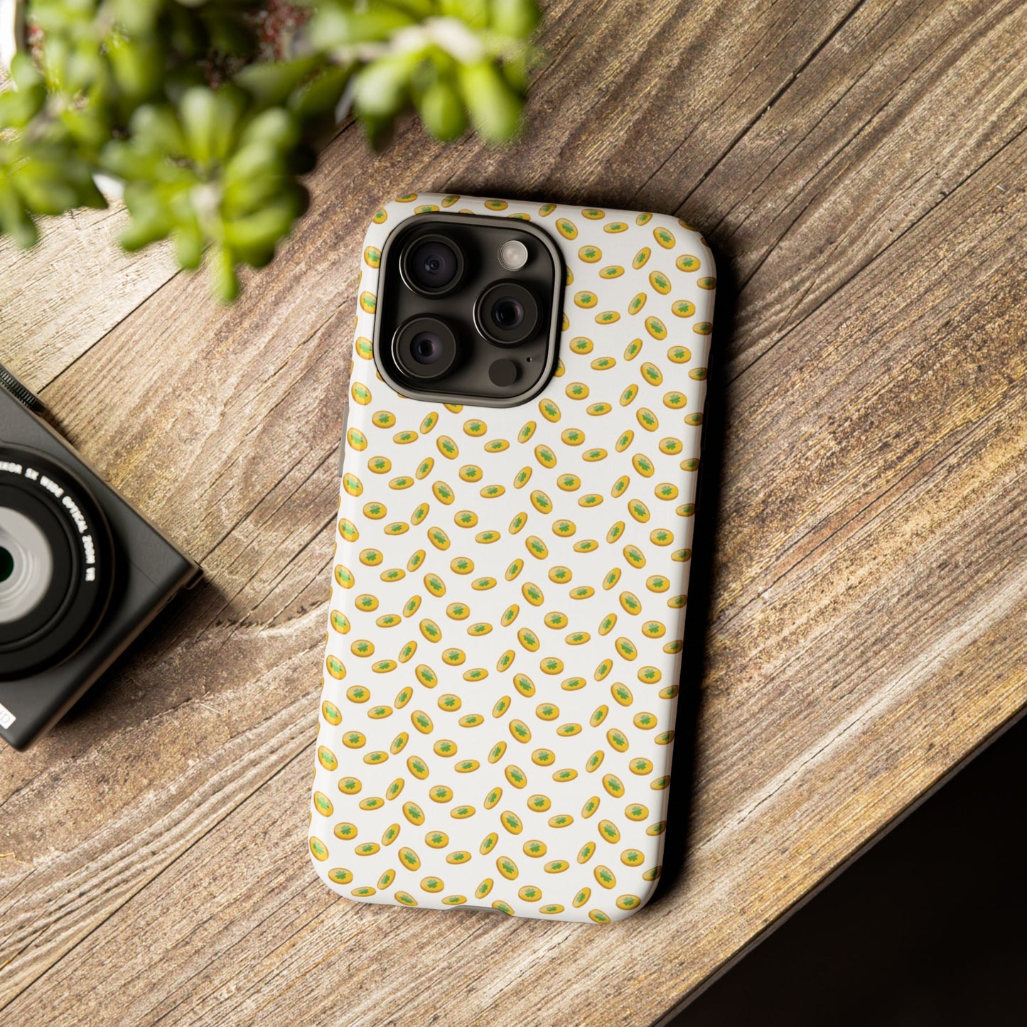 Phone Case Coins Pattern Tough Case