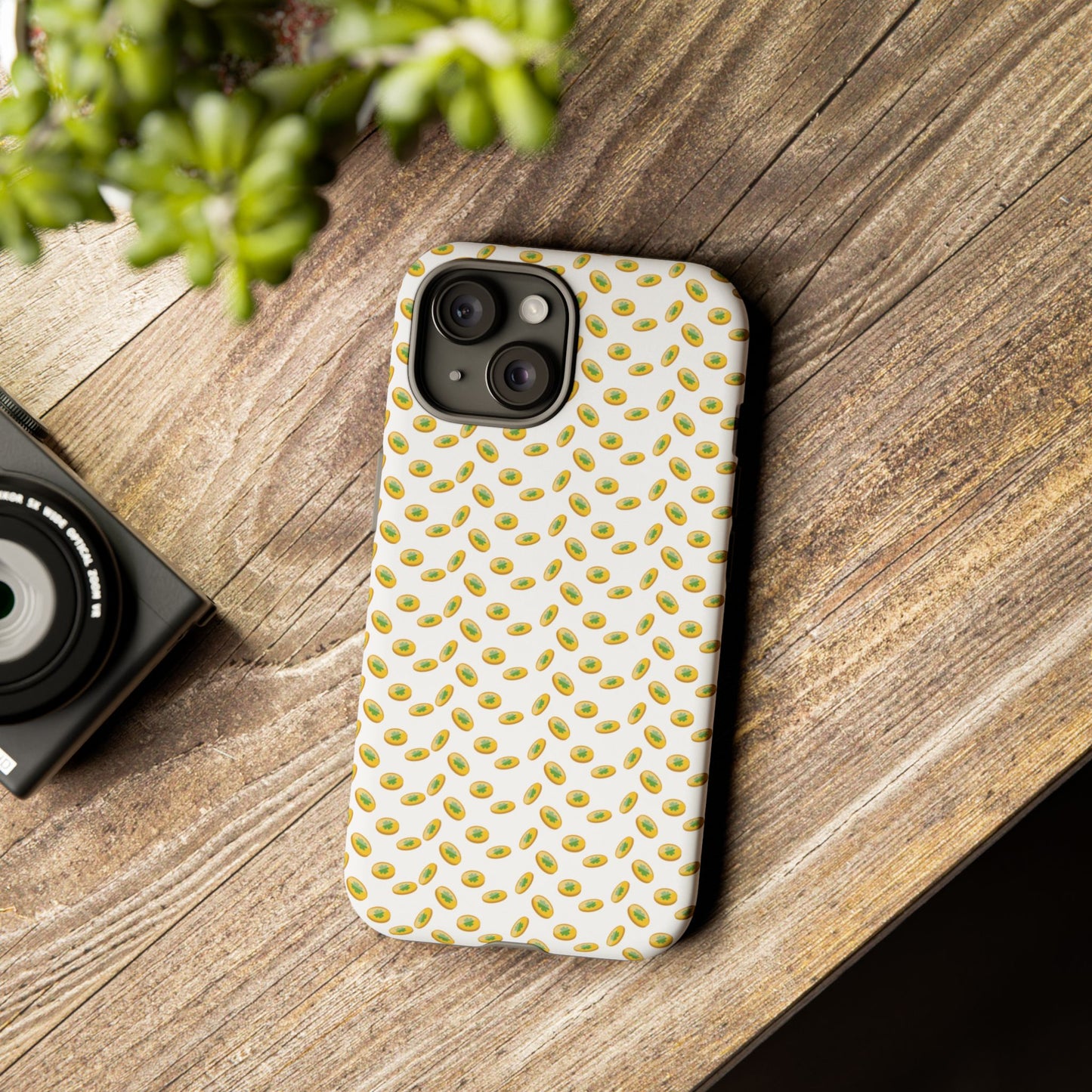 Phone Case Coins Pattern Tough Case