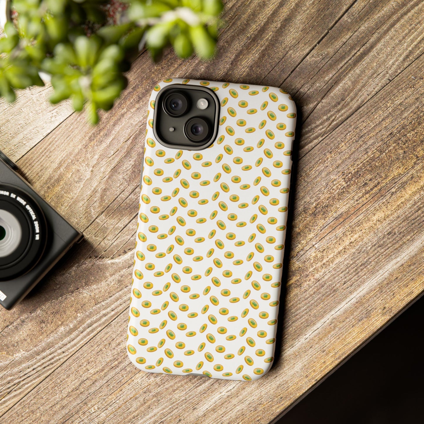 Phone Case Coins Pattern Tough Case