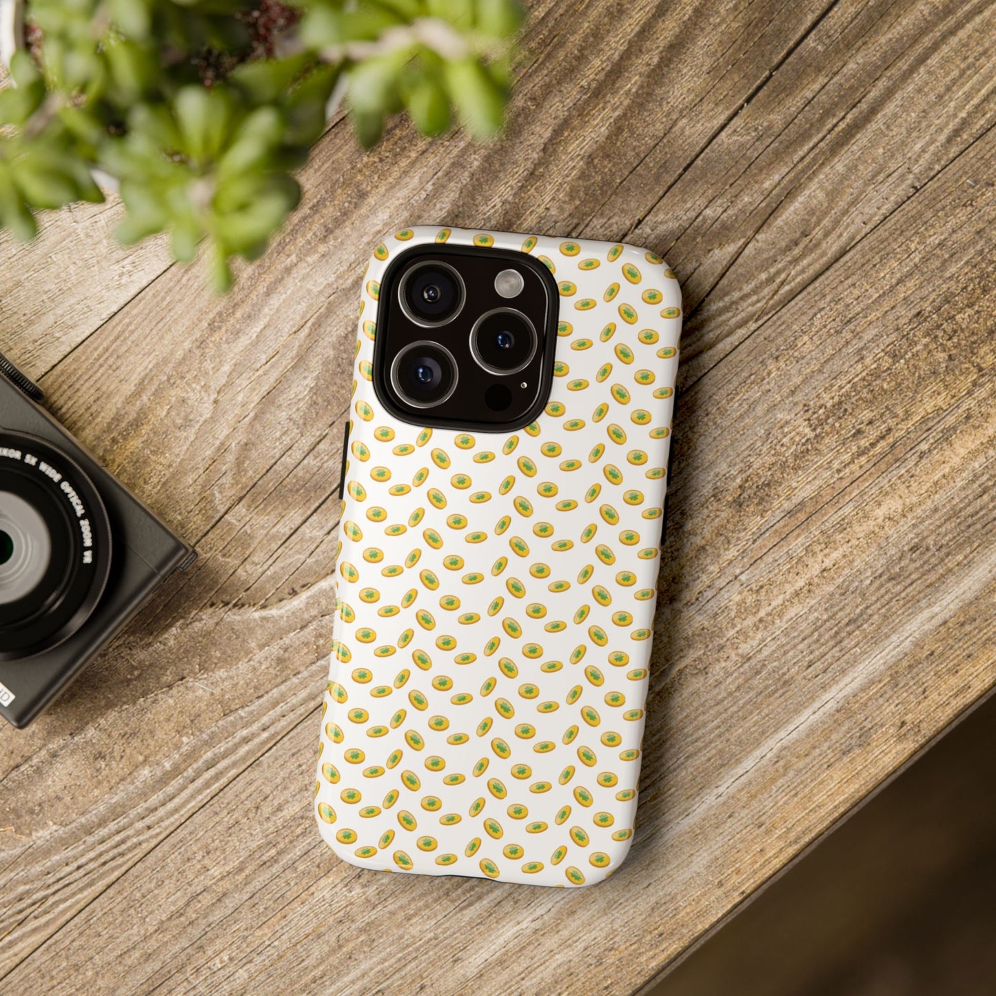 Phone Case Coins Pattern Tough Case