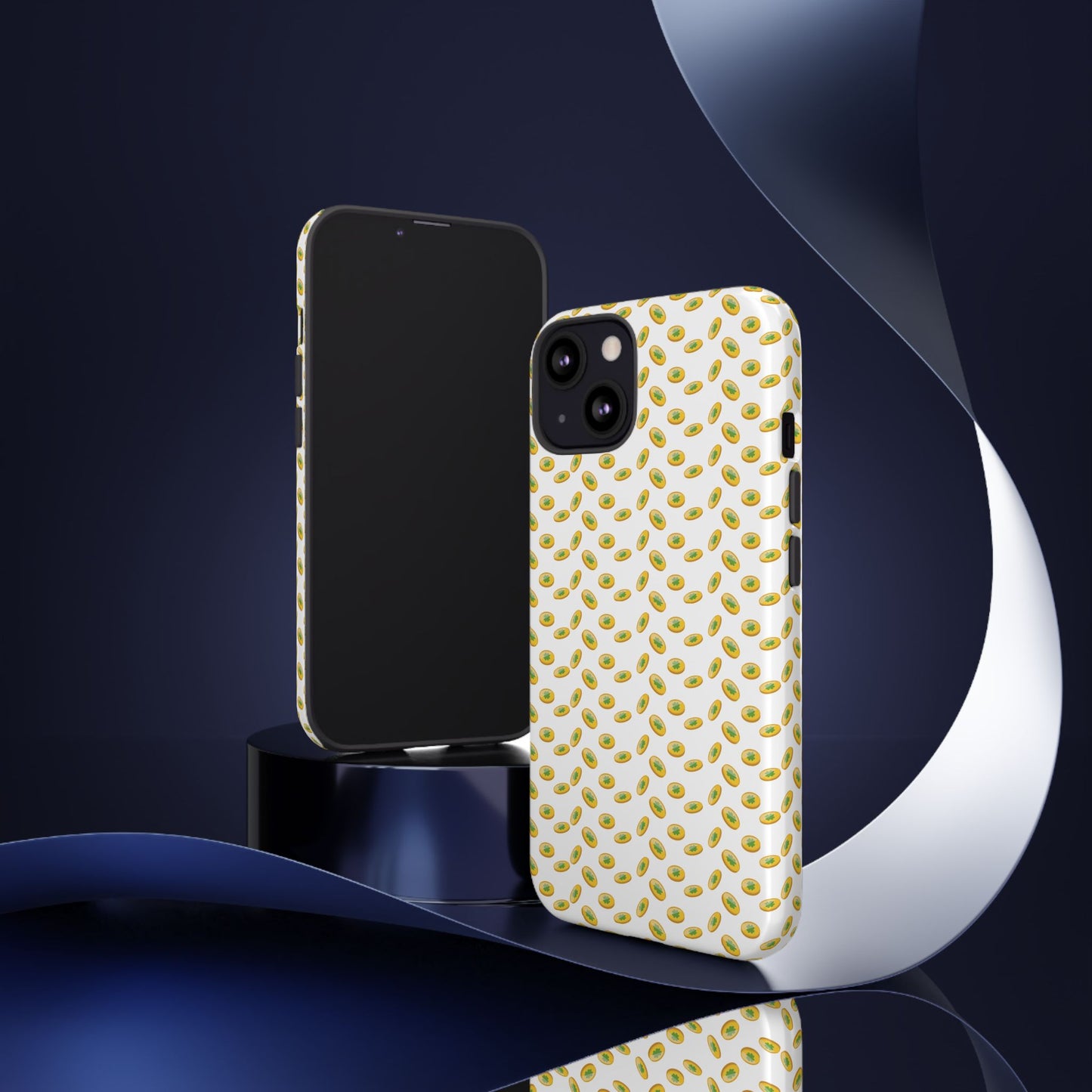Phone Case Coins Pattern Tough Case