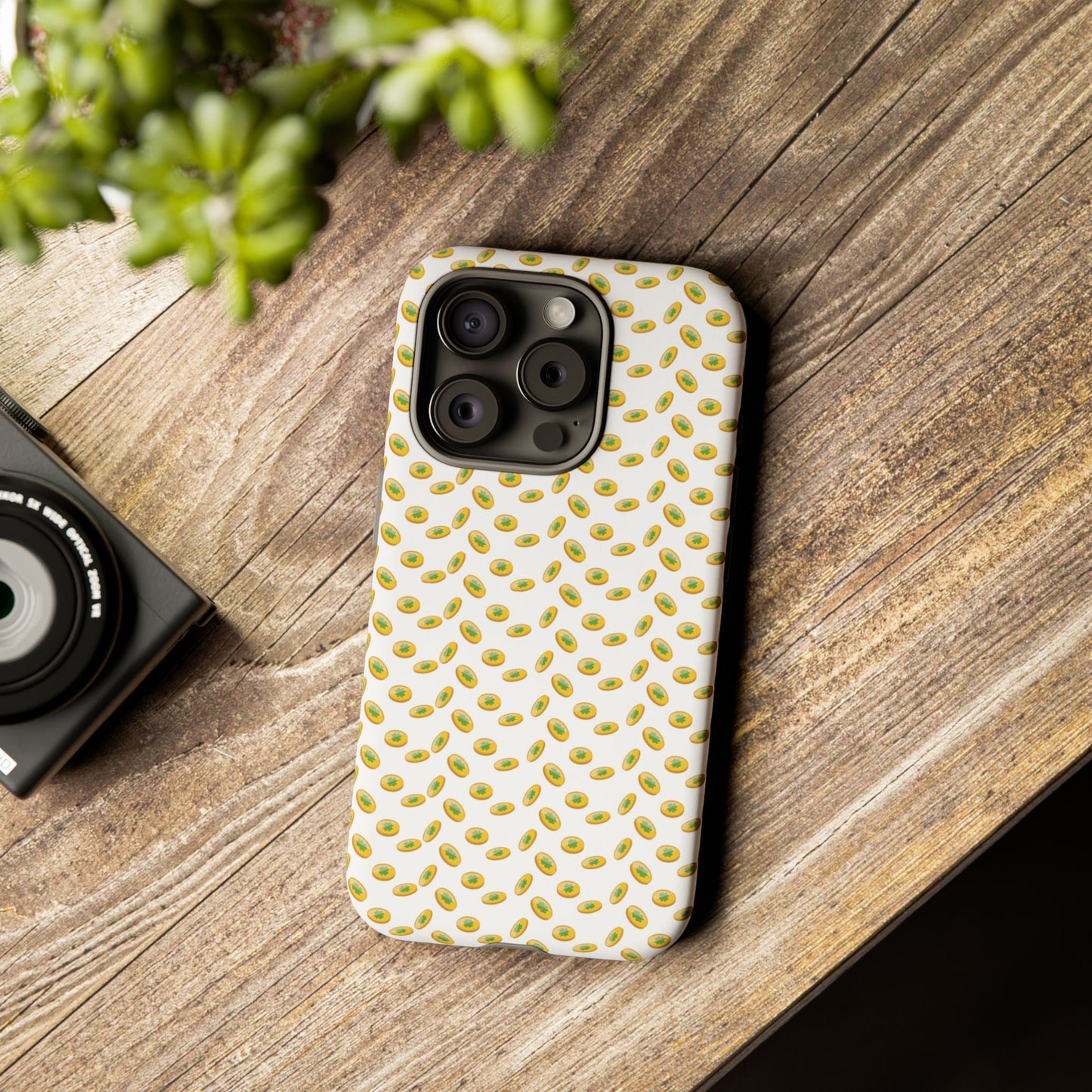 Phone Case Coins Pattern Tough Case