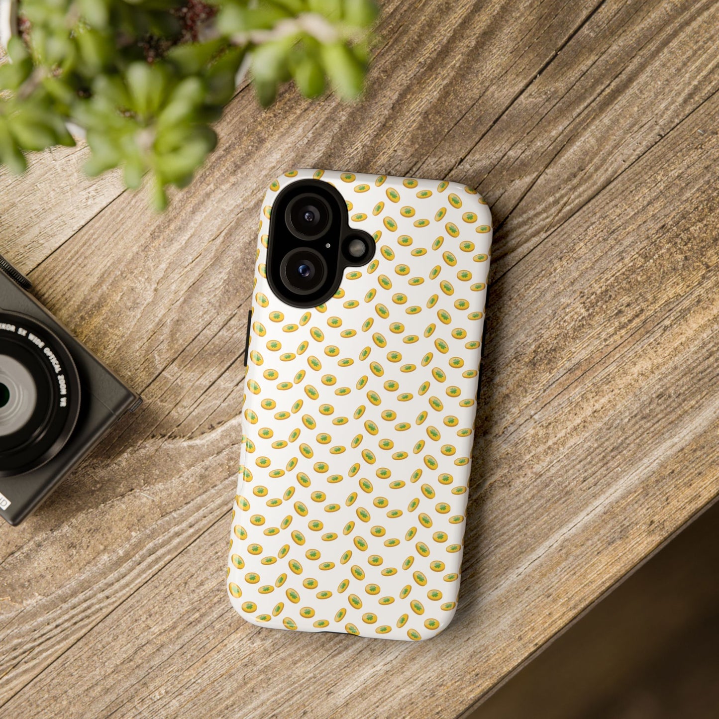 Phone Case Coins Pattern Tough Case