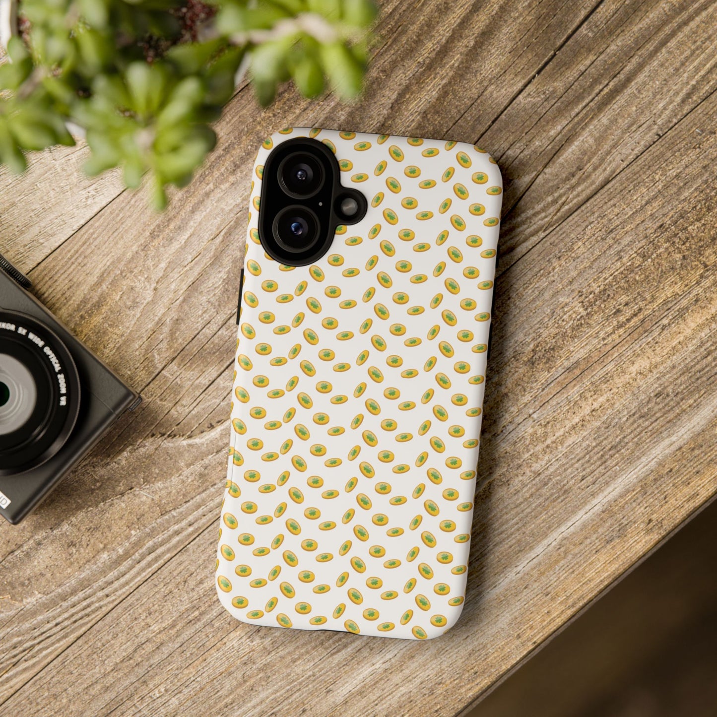 Phone Case Coins Pattern Tough Case