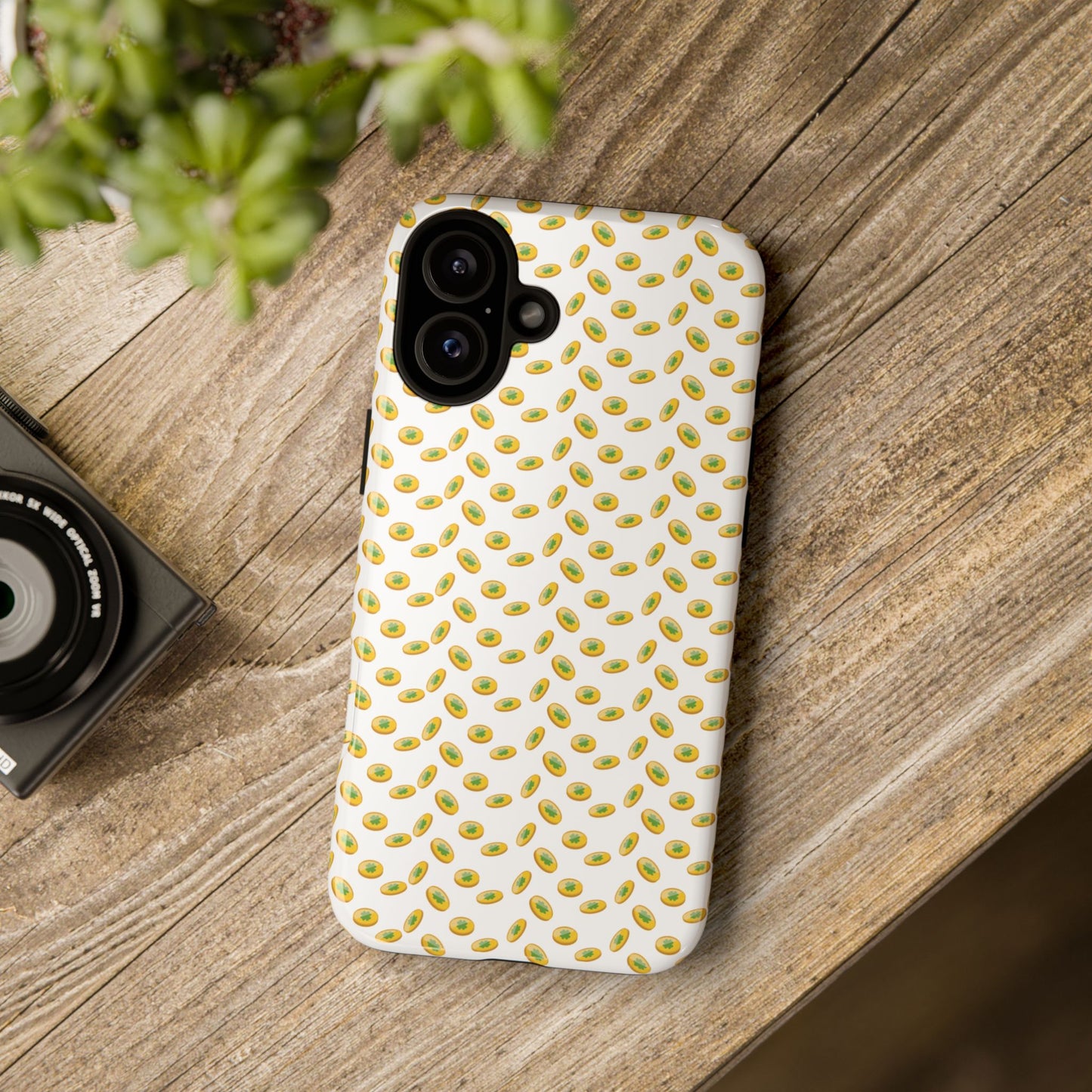 Phone Case Coins Pattern Tough Case
