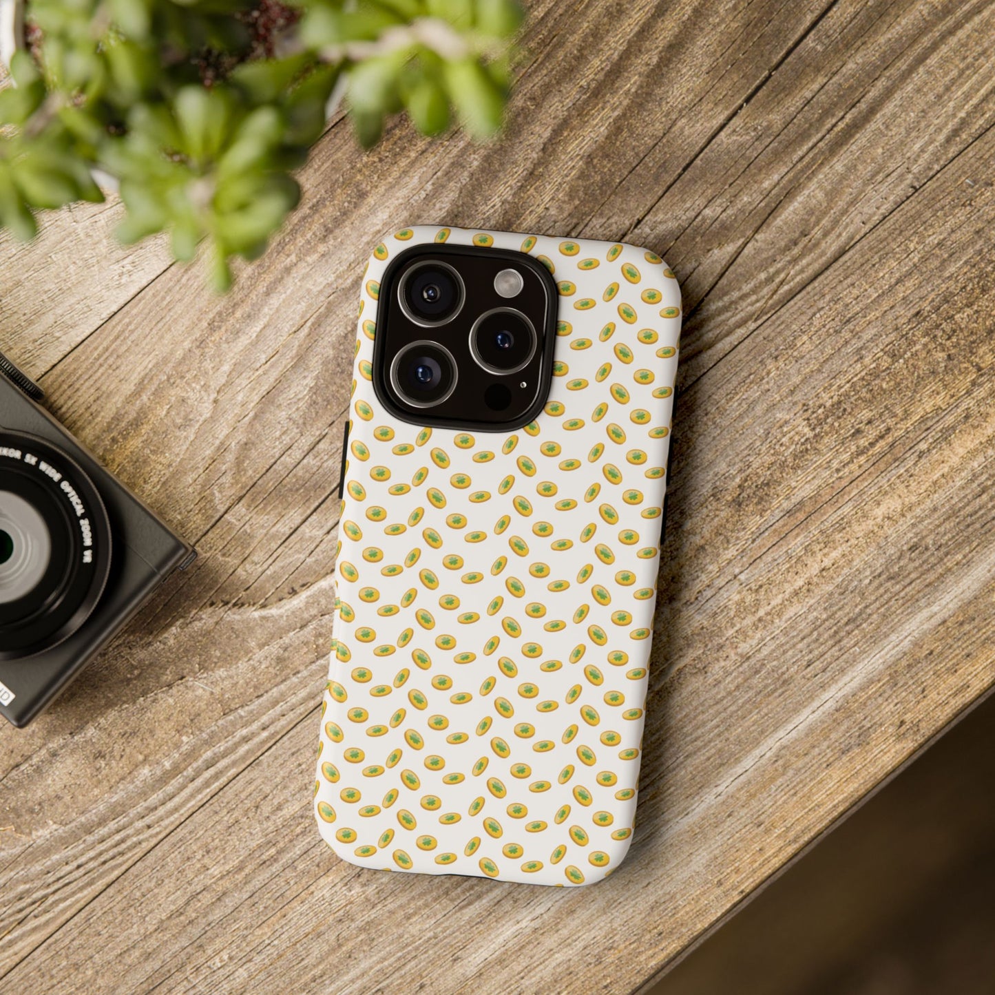 Phone Case Coins Pattern Tough Case