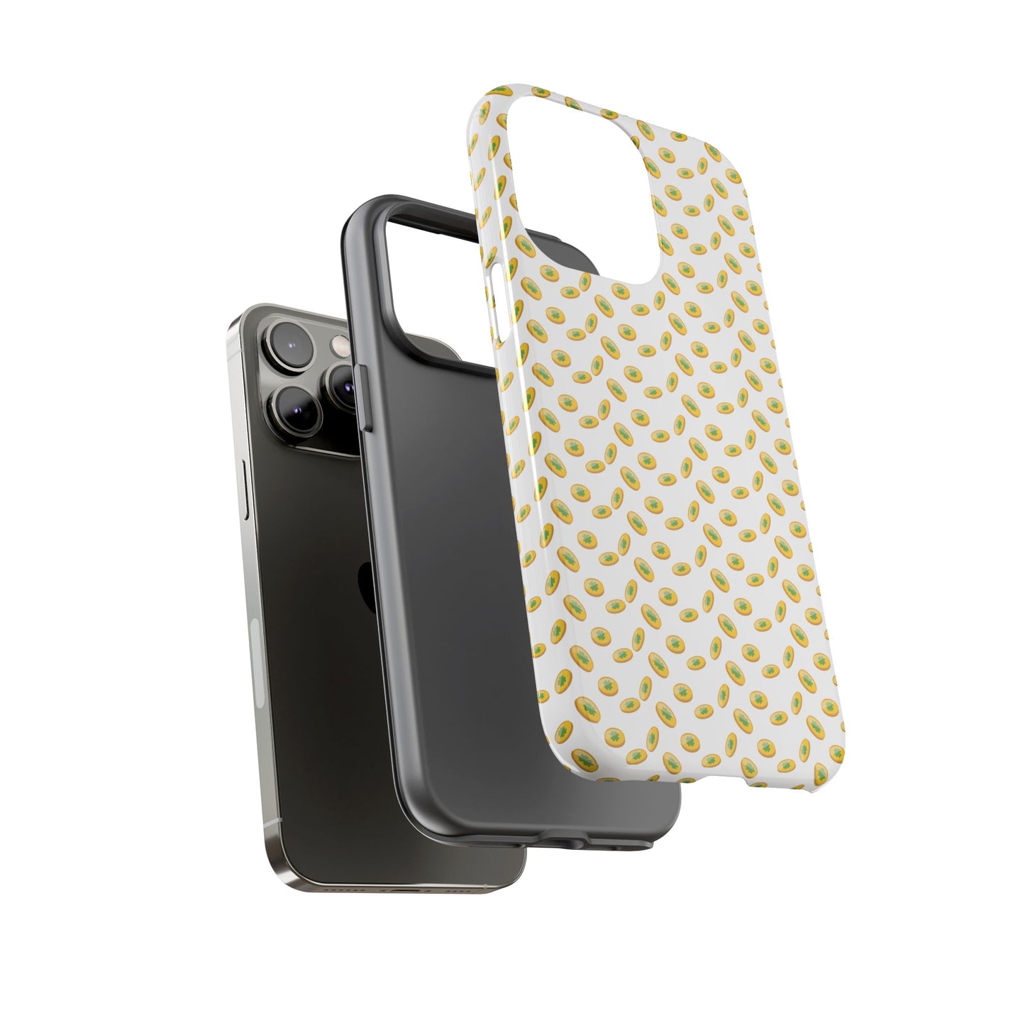 Phone Case Coins Pattern Tough Case